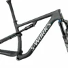 Specialized Rahmenset Epic S-Works Satin Carbon / Color Run Blue Murano Pearl / Gloss Chrome Foil Logos