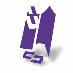 Unleazhed - M02 Sticker - Purple